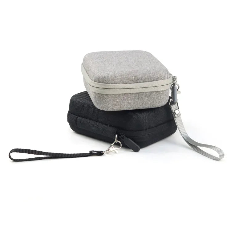 Hard Case Box Storage Bag for FUJIFILM Instax mini EVO, Fabric Pattern Black, Fabric Pattern Grey