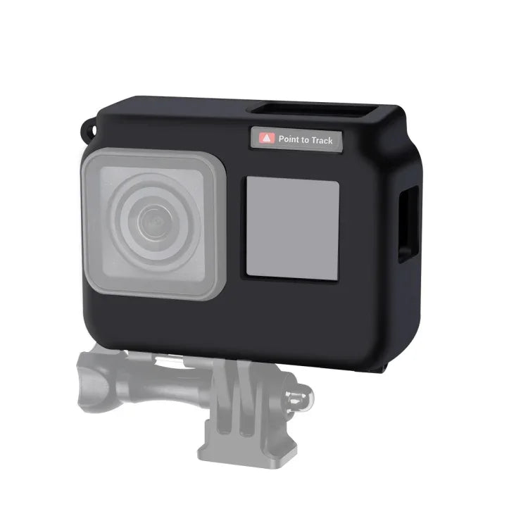 สำหรับเคสซิลิโคนกันกระแทก Insta360 One R 4K พร้อมกรอบและฝาปิดเลนส์, เคส 4K + ฝาปิดเลนส์