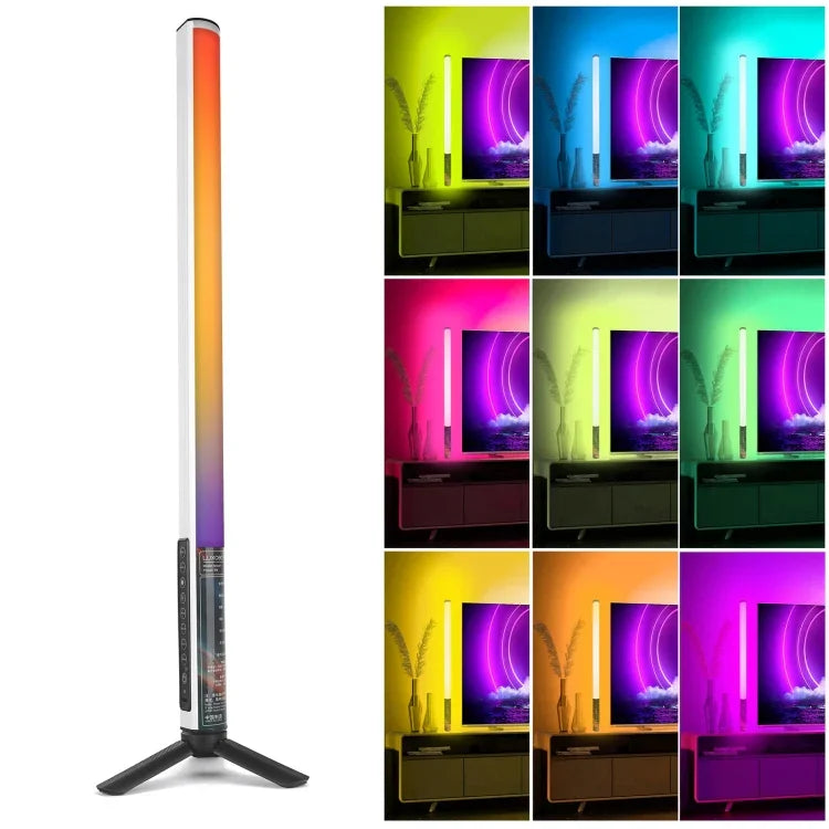 ไฟเติมบรรยากาศ RGB LUXCeO Mood1 ขนาด 50 ซม. แบบถือมือ สำหรับวิดีโอและถ่ายภาพ ไม่มีขาตั้ง