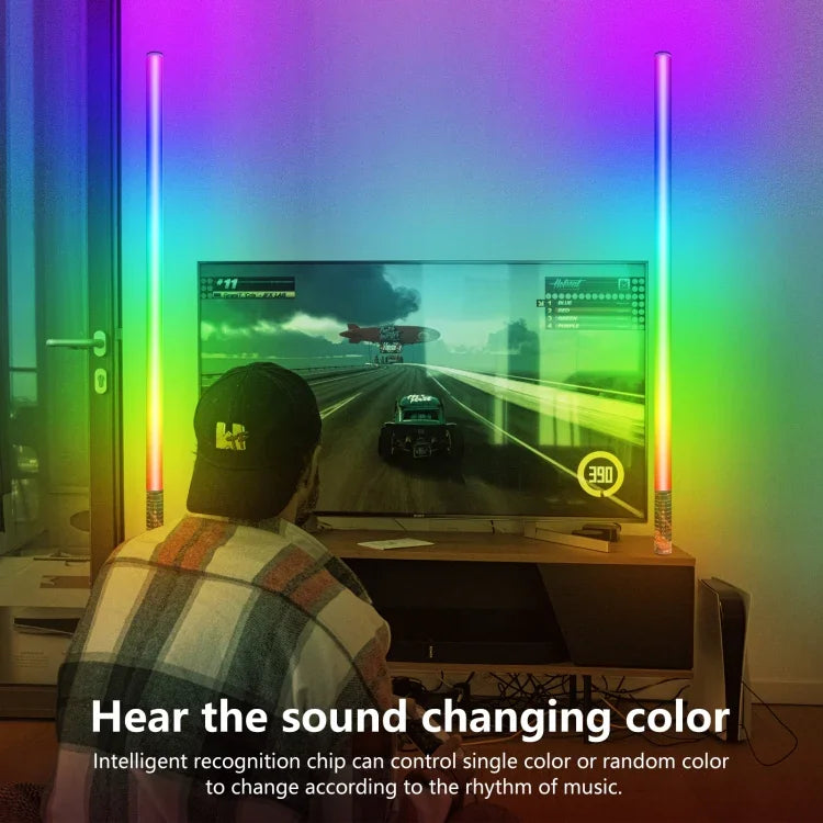 ไฟเติมบรรยากาศ RGB LUXCeO Mood1 ขนาด 85 ซม. แบบถือมือ สำหรับวิดีโอและถ่ายภาพ ไม่มีขาตั้ง