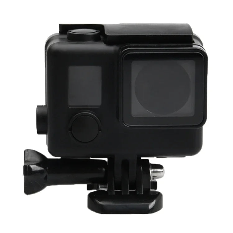 สำหรับเคสโครง ABS กันกระแทก GoPro HERO4 พร้อมตัวล็อก ติดตั้งพื้นฐานและสกรูนำ, HERO4