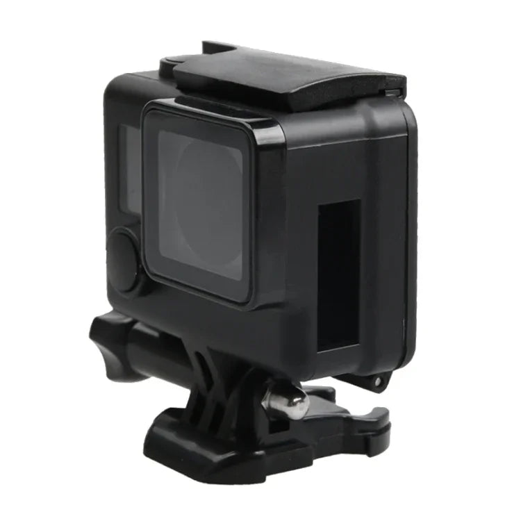 สำหรับเคสโครง ABS กันกระแทก GoPro HERO4 พร้อมตัวล็อก ติดตั้งพื้นฐานและสกรูนำ, HERO4
