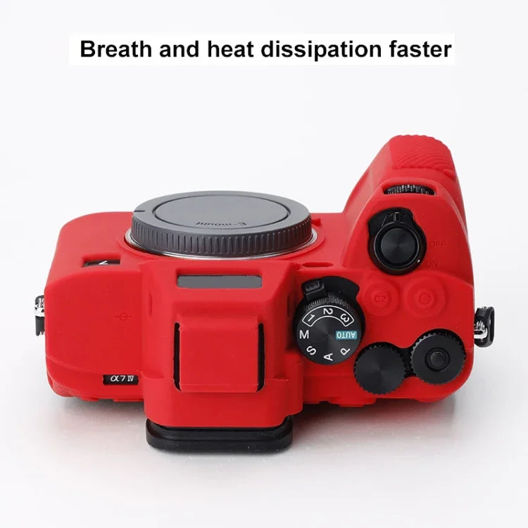 เคสซิลิโคนอ่อนนุ่มสำหรับ Sony A7 IV, สำหรับ Sony A7 IV