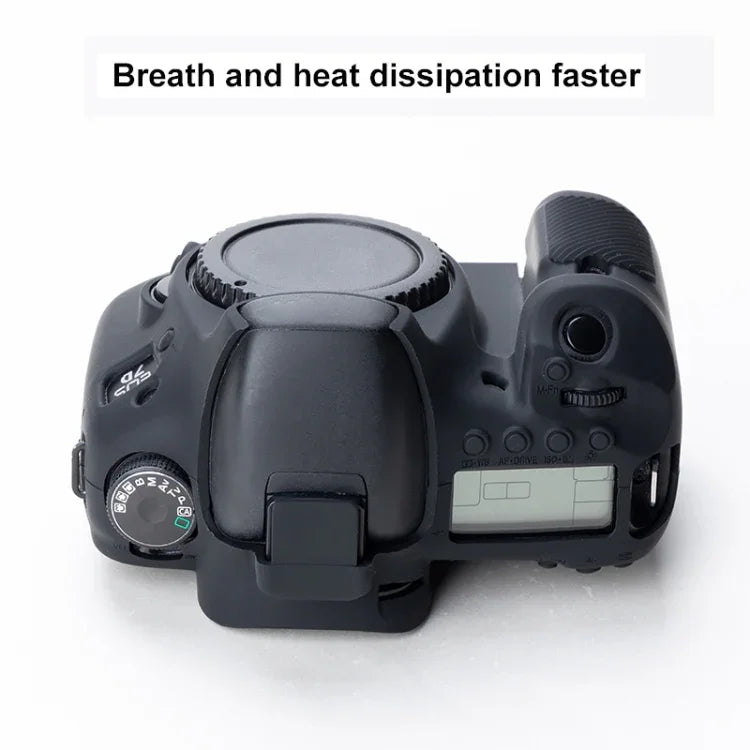 เคสซิลิโคนอ่อนนุ่มป้องกันสำหรับ Canon EOS 7D, สำหรับ Canon EOS 7D