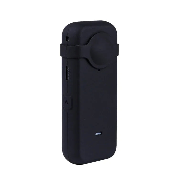 เคสซิลิโคนกันฝุ่นเต็มตัวพร้อมฝาครอบเลนส์สำหรับ Insta360 ONE X2, 2