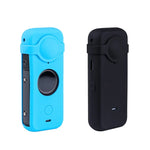 เคสซิลิโคนกันฝุ่นเต็มตัวพร้อมฝาครอบเลนส์สำหรับ Insta360 ONE X2, 2