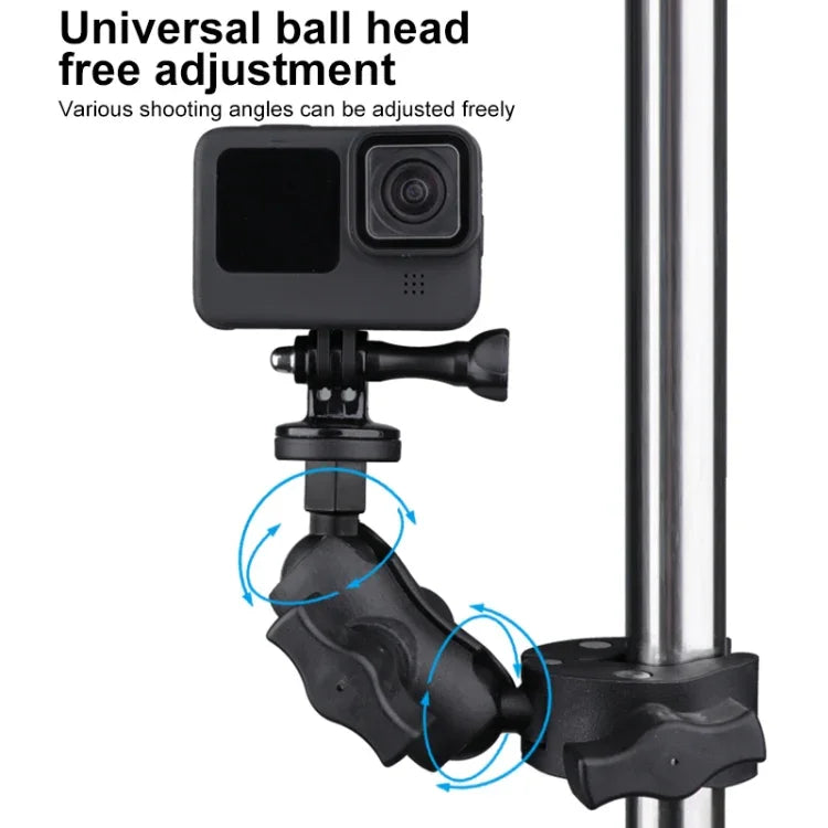รุ่นขยาย ที่ยึดแฮนด์จักรยานและมอเตอร์ไซค์สำหรับกล้องแอคชั่น ปรับหมุน 360 องศา, รุ่นขยาย