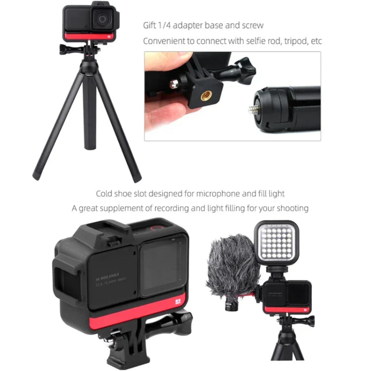 เคสกรอบพลาสติกสำหรับ Insta360 One RS 4K / Twin Edition