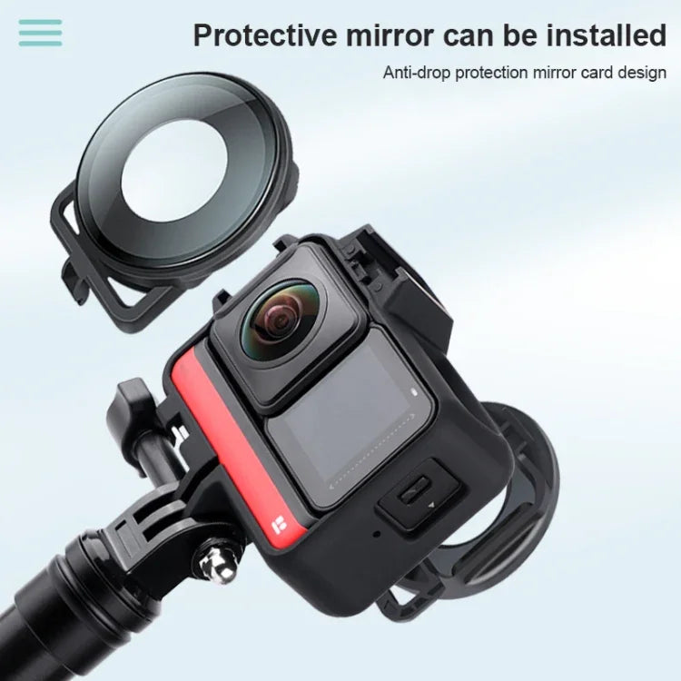 เคสกรอบพลาสติกสำหรับ Insta360 One RS 4K / Twin Edition