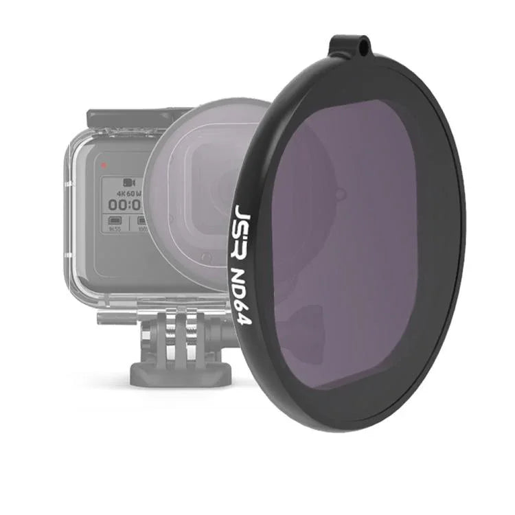 ฟิลเตอร์เลนส์ ND64 แบบกลม JSR สำหรับ GoPro HERO8 Black, เลนส์ ND64