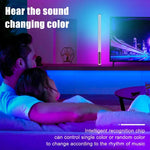 ไฟแท่ง LED จังหวะบรรยากาศสีสัน RGB LUXCeO Mood1 85cm พร้อมขาตั้ง, 85cm พร้อมขาตั้ง