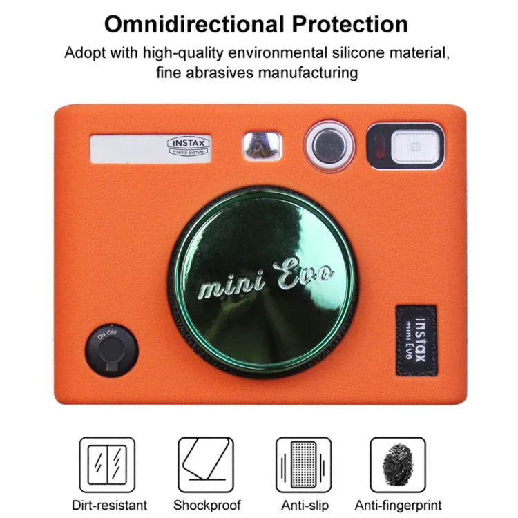 เคสซิลิโคนอ่อนนุ่มสำหรับ FUJIFILM instax mini Evo, สำหรับ FUJIFILM instax mini Evo, FUJIFILM instax mini Evo