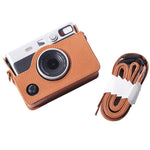 กระเป๋าเคสหนังแท้สำหรับกล้อง FUJIFILM instax mini Evo แบบเต็มตัวพร้อมสายสะพาย, สำหรับ FUJIFILM instax mini Evo