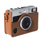 กระเป๋าเคสหนังแท้สำหรับกล้อง FUJIFILM instax mini Evo แบบเต็มตัวพร้อมสายสะพาย, สำหรับ FUJIFILM instax mini Evo