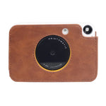 เคสหนัง PU แบบเต็มตัวพร้อมสายสะพาย สำหรับ Kodak PRINTOMATIC, สำหรับ Kodak PRINTOMATIC