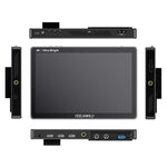 FEELWORLD LUT11S จอทัชสกรีนขนาด 10.1 นิ้ว ความสว่างสูงพิเศษ 2000nit มอนิเตอร์กล้อง DSLR ฟิลด์, 3G-SDI 4K HDMI อินพุตเอาต์พุต 1920 x 1200 จอ IPS, LUT11S