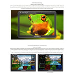 FEELWORLD LUT11S จอทัชสกรีนขนาด 10.1 นิ้ว ความสว่างสูงพิเศษ 2000nit มอนิเตอร์กล้อง DSLR ฟิลด์, 3G-SDI 4K HDMI อินพุตเอาต์พุต 1920 x 1200 จอ IPS, LUT11S