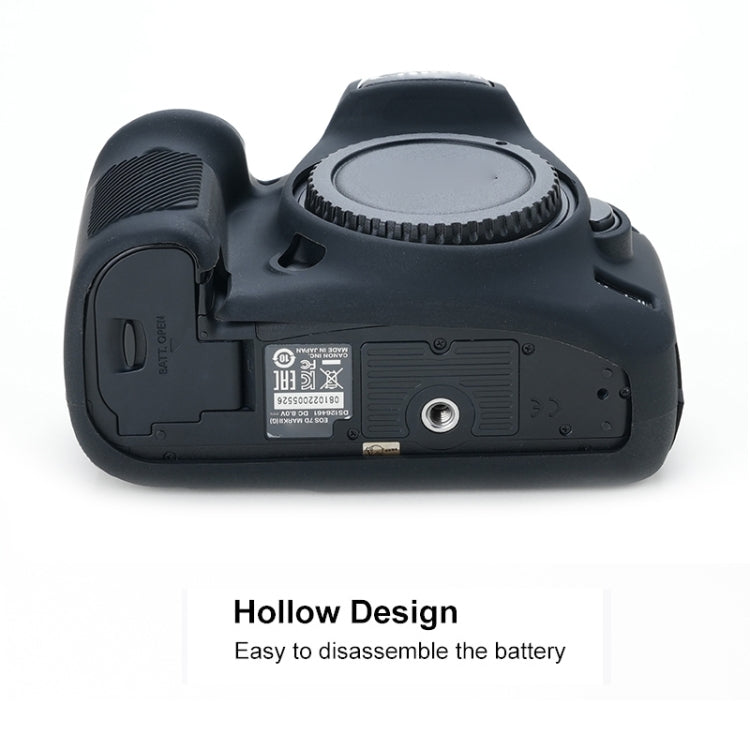 เคสซิลิโคนอ่อนนุ่มสำหรับ Canon EOS 7D Mark II, สำหรับ Canon EOS 7D Mark II