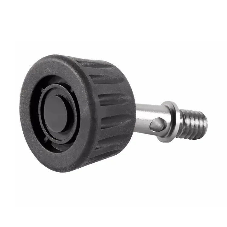 ขาแหลมสแตนเลสสตีล 3/8 นิ้ว พร้อมแผ่นรองเท้าพลาสติก ขาตั้งกล้อง BEXIN GSF37-S, GSF37-S