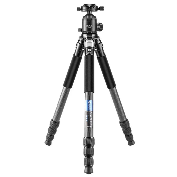 ขาตั้งกล้องคาร์บอนไฟเบอร์พับได้แบบพกพา BEXIN RC294 พร้อมหัวบอลพาโนรามา K44, RC294+K44