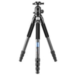ขาตั้งกล้องคาร์บอนไฟเบอร์พับได้แบบพกพา BEXIN RC294 พร้อมหัวบอลพาโนรามา K44, RC294+K44