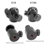 หัวบอลโลหะแบบหมุน 360 องศาแบบพาโนรามา BEXIN K18A ขนาดเล็ก, K18A