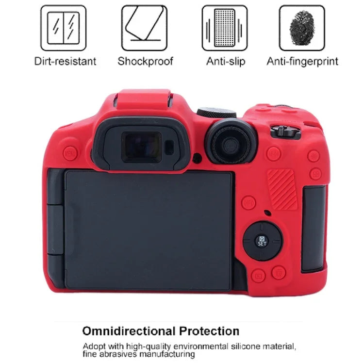 เคสซิลิโคนอ่อนป้องกันสำหรับ Canon EOS R7, สำหรับ Canon EOS R7