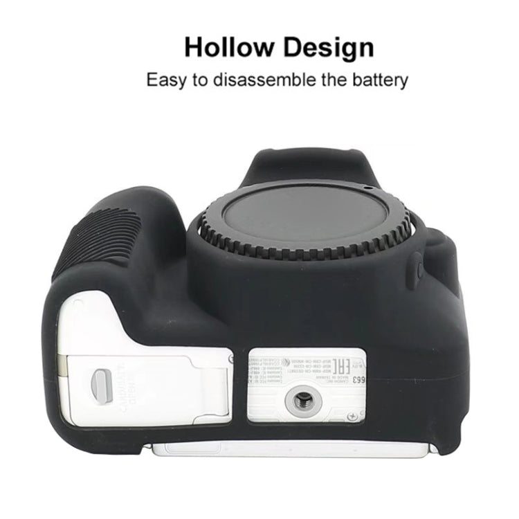 เคสซิลิโคนอ่อนสำหรับ Canon EOS 250D, สำหรับ Canon EOS 250D