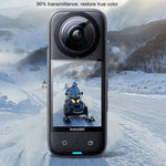 ฟิล์มป้องกันหน้าจอ PMMA นุ่มสำหรับ Insta360 X3 HD Screen, สำหรับฟิล์ม PMMA Insta360 X3