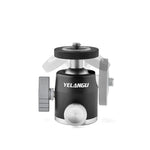 อะแดปเตอร์หัวบอลขาตั้งกล้องโลหะพาโนรามา YELANGU LW-A01, LW-A01
