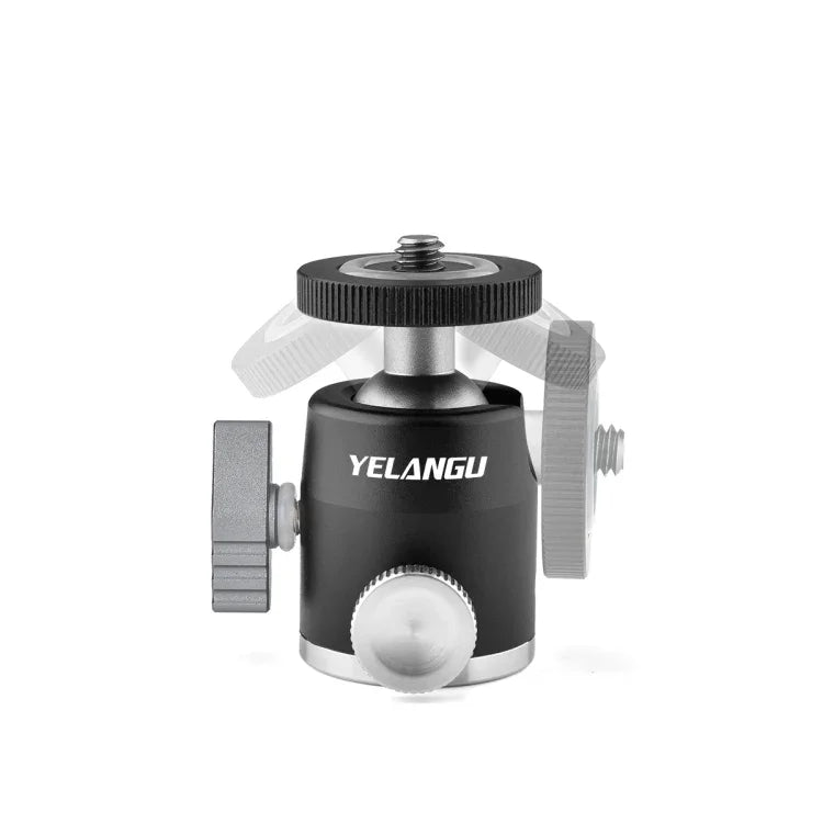 อะแดปเตอร์หัวบอลขาตั้งกล้องโลหะพาโนรามา YELANGU LW-A01, LW-A01