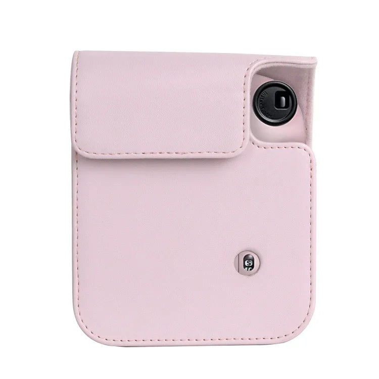 เคสหนังเต็มตัวสำหรับกล้อง FUJIFILM instax mini 12 พร้อมสายสะพาย