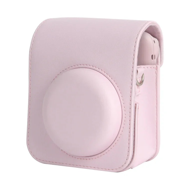 เคสหนังเต็มตัวสำหรับกล้อง FUJIFILM instax mini 12 พร้อมสายสะพาย