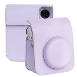 เคสหนังเต็มตัวสำหรับกล้อง FUJIFILM instax mini 12 พร้อมสายสะพาย