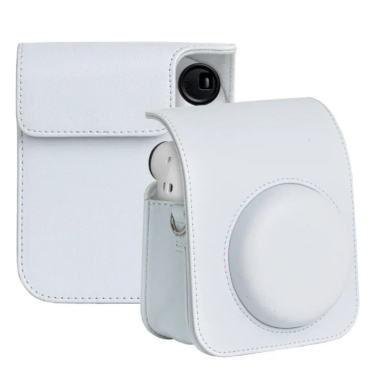 เคสหนังเต็มตัวสำหรับกล้อง FUJIFILM instax mini 12 พร้อมสายสะพาย