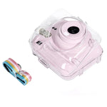 เคสแข็งคริสตัลสำหรับกล้อง FUJIFILM Instax mini 12 พร้อมสายสะพาย, สำหรับ FUJIFILM Instax mini 12