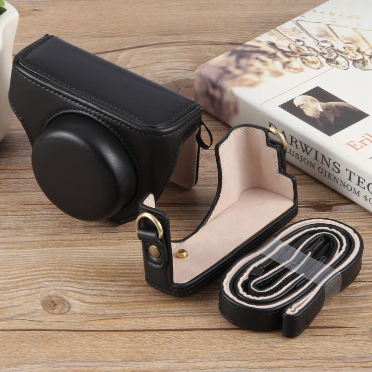 เคสหนังเต็มตัวสำหรับกล้อง Vlog Sony ZV-1F พร้อมสายสะพาย, สำหรับ Sony ZV-1F