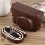 เคสหนังเต็มตัวสำหรับกล้อง Vlog Sony ZV-1F พร้อมสายสะพาย, สำหรับ Sony ZV-1F
