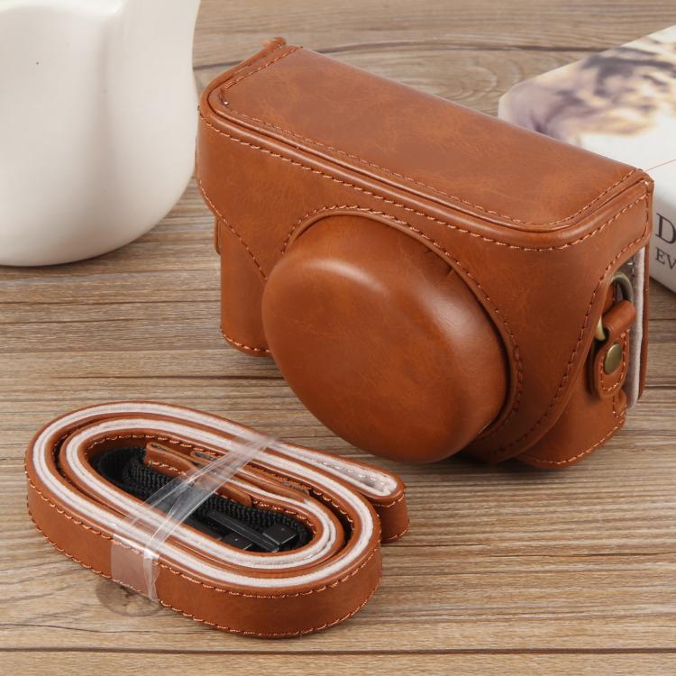 เคสหนังเต็มตัวสำหรับกล้อง Vlog Sony ZV-1F พร้อมสายสะพาย, สำหรับ Sony ZV-1F