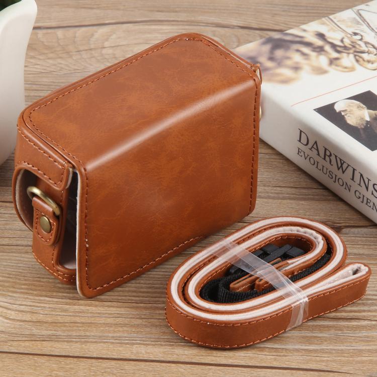 เคสหนังเต็มตัวสำหรับกล้อง Vlog Sony ZV-1F พร้อมสายสะพาย, สำหรับ Sony ZV-1F