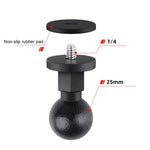 อะแดปเตอร์หัวบอลสกรู 25mm 1/4 นิ้ว ทำจาก ABS