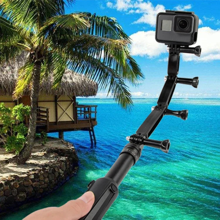 ข้อต่อแขนอลูมิเนียม Joint Extension Arm Grip Extenter สำหรับ GoPro, Insta360, DJI และกล้องแอคชั่นอื่นๆ, ความยาว: 8.8 ซม., 8.8 ซม.