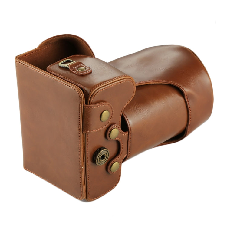 กระเป๋าเคสหนัง PU ครอบตัวกล้องสำหรับ Nikon D7200 / D7100 / D7000 (เลนส์ 18-200 / 18-140 มม.), สำหรับ D7200