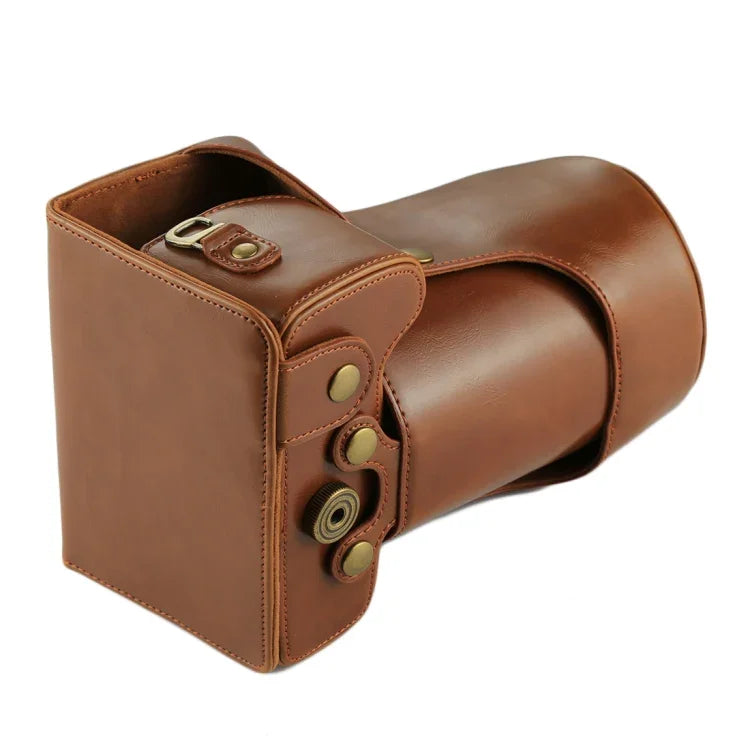 กระเป๋าเคสหนัง PU สำหรับกล้องเต็มตัว Canon EOS 760D / 750D (เลนส์ 18-135mm), สำหรับ EOS 760D