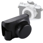 กระเป๋าเคสหนัง PU สำหรับกล้องพร้อมสายสะพายสำหรับ Panasonic Lumix GF7 / GF8 / GF9 (เลนส์ 12-32mm / 14-42mm), สำหรับ Lumix GF7