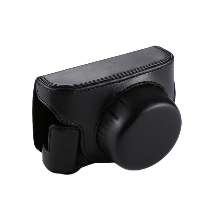 กระเป๋าเคสหนัง PU สำหรับกล้องพร้อมสายสะพายสำหรับ Panasonic Lumix GF7 / GF8 / GF9 (เลนส์ 12-32mm / 14-42mm), สำหรับ Lumix GF7