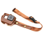 เคสหนัง PU สำหรับ GoPro HERO7 Black /6 /5 พร้อมสายคล้องคอและปุ่ม, หนัง PU (สีน้ำตาล), หนัง PU (สีกาแฟ), หนัง PU (สีดำ)