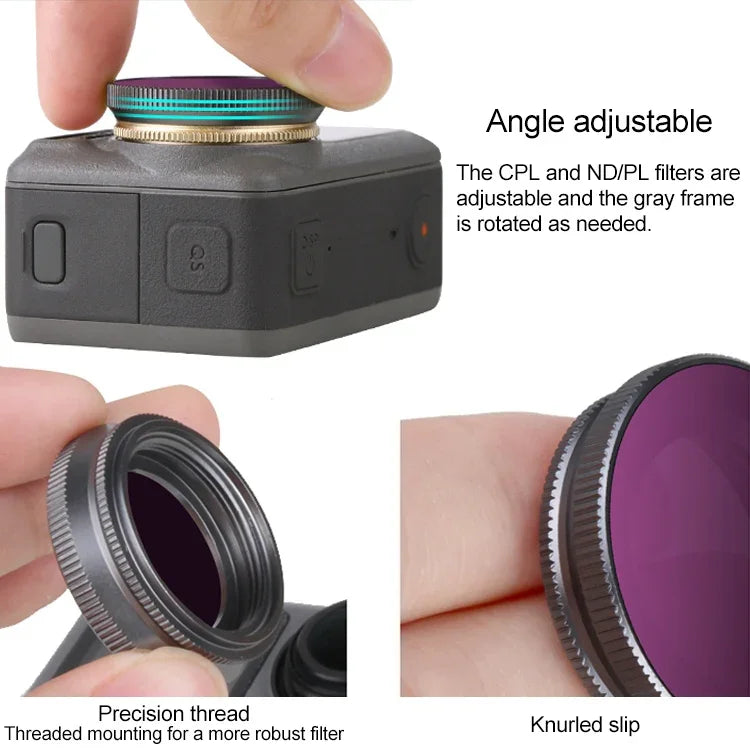 ฟิลเตอร์เลนส์ ND32 Sunnylife OA-FI171 สำหรับ DJI OSMO ACTION, OA-FI171 ND32