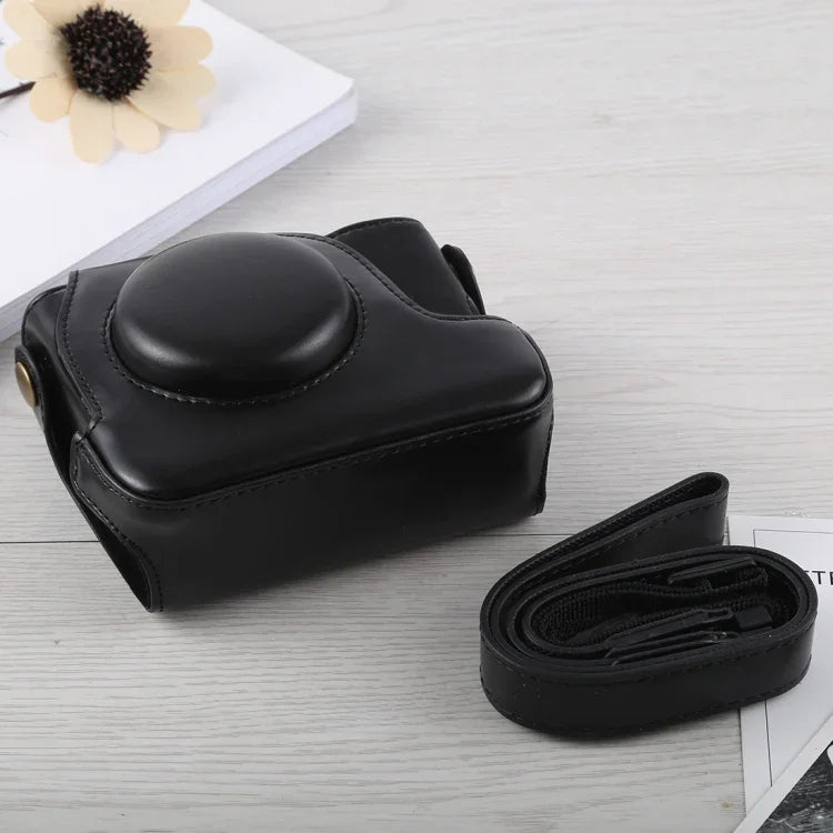 กระเป๋าเคสกล้องหนัง PU พร้อมสายสะพายสำหรับ Canon G16, สำหรับ G16