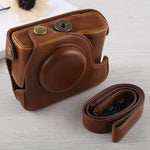 กระเป๋าเคสกล้องหนัง PU พร้อมสายสะพายสำหรับ Canon G16, สำหรับ G16